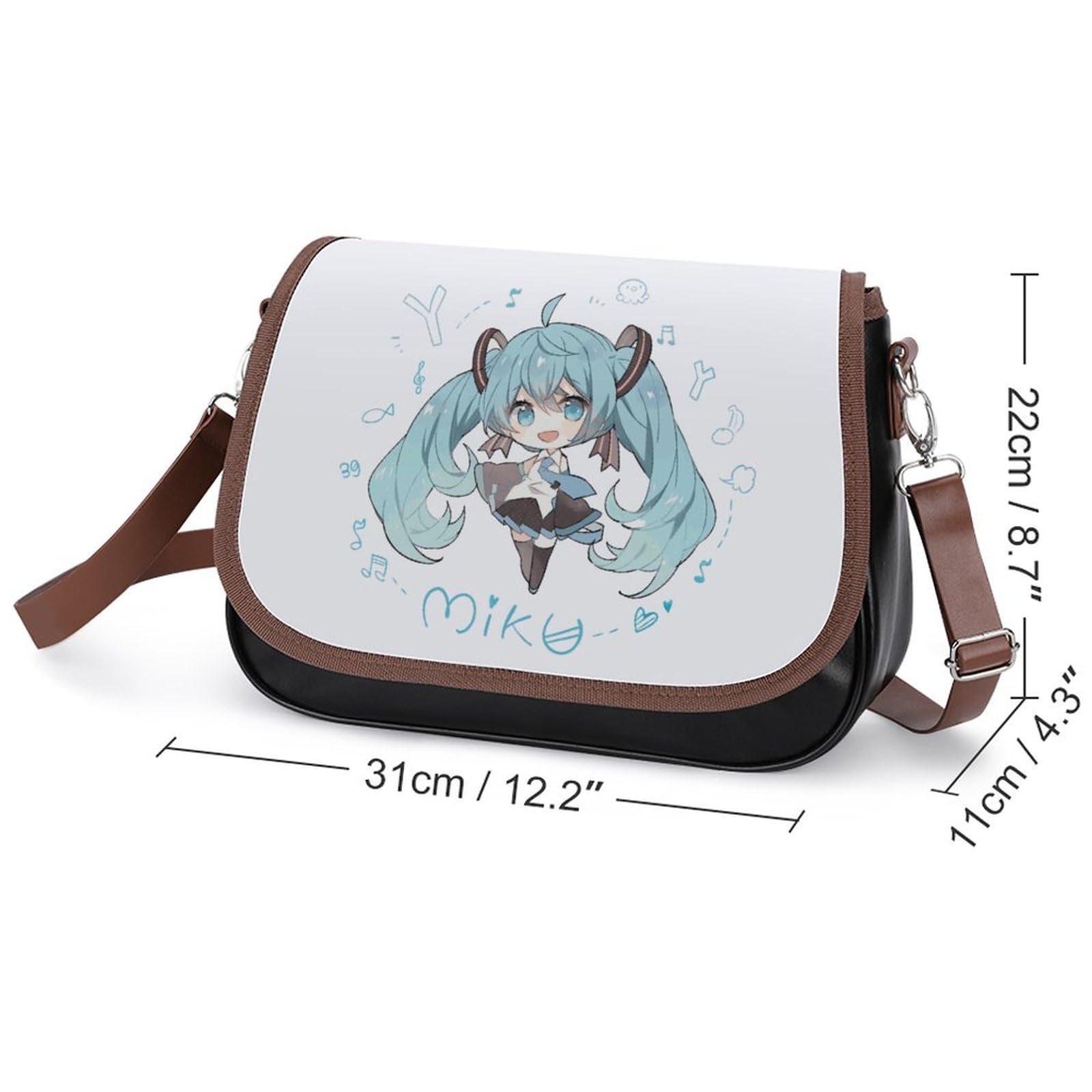 Amazon.co.jp: ショルダーバッグ クロスボディバッグ 初音ミク 肩掛け